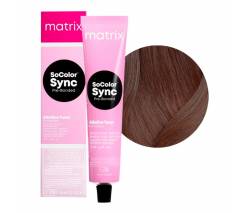 Matrix Color Sync: Краска для волос 7MV блондин мокка перламутровый  (7.82), 90 мл