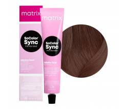 Matrix Color Sync: Краска для волос 6М темный блондин мокка (6.8), 90 мл