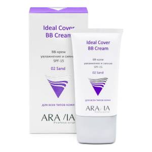 Aravia Professional: BB-крем увлажняющий SPF-15, тон 02 (Ideal Cover BB-Cream Sand), 50 мл