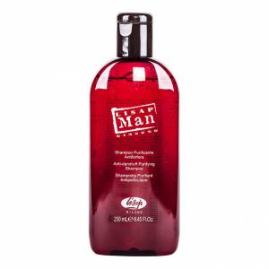 Lisap Milano Man: Шампунь для волос против перхоти для мужчин (Anti-Dandruff Purifying Shampoo), 250 мл