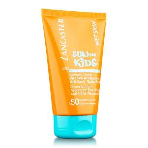 Lancaster Sun Kids: Солнцезащитный водостойкий крем-комфорт для детей SPF50 (Comfort Cream Wet Skin Application Anti Sand Water Resistant), 125 мл