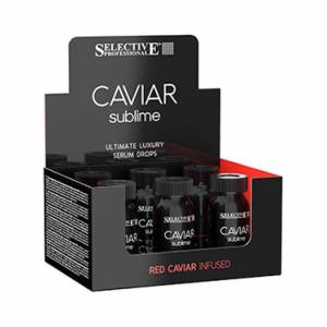 Selective Professional Caviar Sublime: Сыворотка восстанавливающая мгновенного действия, без смывания (Ultimate Luxury Serum Drops), 6 шт по 10 мл