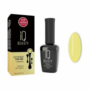 IQ Beauty: Гель-лак для ногтей каучуковый #110 Pacman (Rubber gel polish), 10 мл