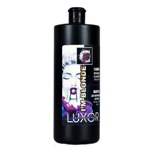 Luxor Color I’m Blonde: Шампунь для устранения желтизны светлых оттенков Блонд (Neutralizing Yellow Tones Shampoo For Blonde Hair), 1000 мл