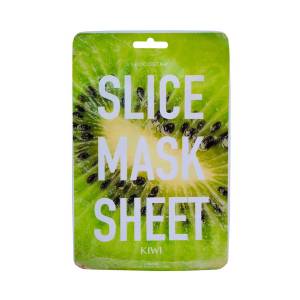 Kocostar: Маска-слайс для лица "Киви" (Slice Mask Sheet Kiwi), 20 мл