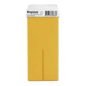 Kapous Depilations: Жирорастворимый воск с эфирным маслом Лицеи в картридже с широким роликом, 100 мл