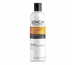 Epica Deep Recover: Шампунь для восстановления повреждённых волос маслом сладкого миндаля и экстрактом ламинарии, 300 мл