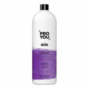 Revlon Pro You Toner: Нейтрализующий шампунь для светлых, обесцвеченных или седых волос (Toner Neutralizing Shampoo), 1000 мл