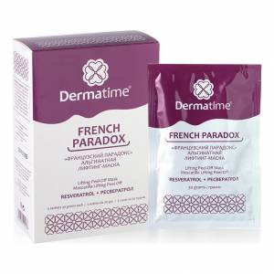 Dermatime: Альгинатная лифтинг-маска «Французский парадокс» (French Paradox Lifting Peel-Off Mask), 150 гр