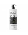 Epica Men's 3 in 1 Универсальный мужской шампунь для волос и тела, 1000 мл