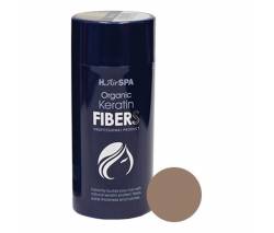 H Airspa Hair Building Fibers: Волокна кератиновые светло-коричневые (Light Brown), 28 гр