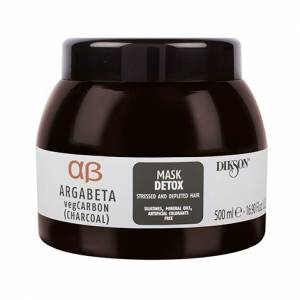 Dikson ArgaBeta vegCarbon: Маска для волос, подверженных стрессу (Mask Detox), 500 мл