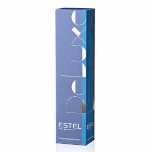 Estel De Luxe: Краска-уход Эстель Де Люкс темно-русый коричневый 6/7, 60 мл