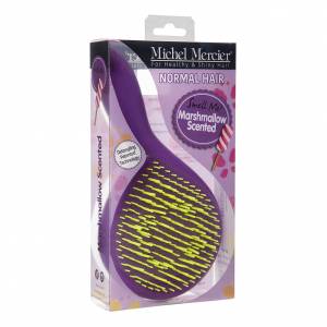Michel Mercier The Girlie: Щетка Детская для нормальных волос с ароматом зефирки (Detangling Brush for Normal hair - Marshmellow), 1 шт