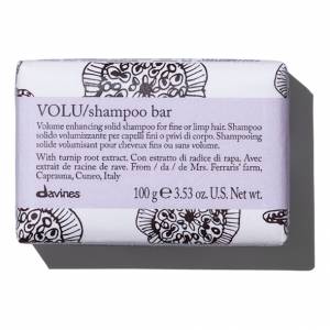 Davines Essential Haircare: Твёрдый шампунь Volu для придания объема волосам (Volu shampoo bar), 100 гр