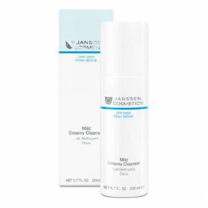 Janssen Cosmetics Dry Skin: Нежная очищающая эмульсия (Mild Creamy Cleanser), 200 мл