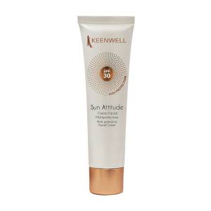 Keenwell Sun Attitude: Мультизащитный крем для лица SPF 30 (Crema Facial Multiprotectora SPF 30), 60 мл