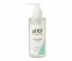 Holika Holika All Kill: Очищающее гидрофильное масло-пенка освежающее (Cleansing Oil To Foam Fresh), 155 мл