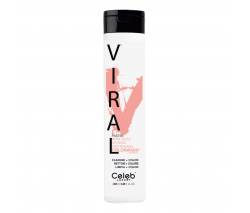 Celeb Luxury Viral: Шампунь для яркости цвета Розовая Пастель (Shampoo Pastel Light Pink), 245 мл