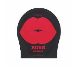 Kocostar: Гидрогелевые патчи для губ Роза (Rose Lip Mask Single Pouch), 1 шт