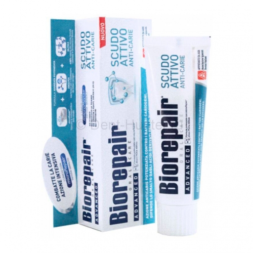 Biorepair: Паста от зубного налета активная защита эмали (PRO Active Shield)