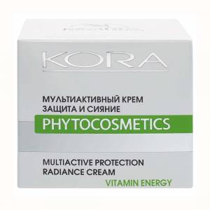 Kora Vitamin Energy: Мультиактивный крем защита и сияние, 50 мл