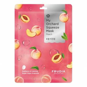 Frudia Mask: Тканевая маска для лица с персиком (My Orchard Squeeze Peach), 20 мл