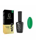 IQ Beauty: Гель-лак для ногтей каучуковый #123 Green Canyon (Rubber gel polish), 10 мл