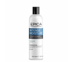 Epica Intense Moisture: Кондиционер для увлажнения и питания сухих волос маслами хлопка, какао и экстрактом зародышей пшеницы, 300 мл