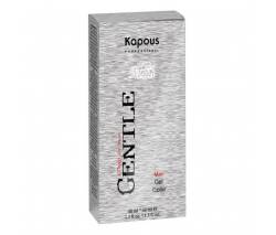 Kapous Gentlemen: Гель-краска для мужчин Капус Джентельмен (набор с 3% оксидом 40 мл+40 мл) №6 светло-коричневый, 80 мл
