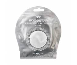 Kocostar: Гидрогелевые патчи для глаз Серебряные (Princess Eye Patch Silver Single), 2 шт