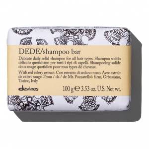 Davines Essential Haircare: Твёрдый шампунь Dede для деликатного очищения волос (Dede shampoo bar), 100 гр