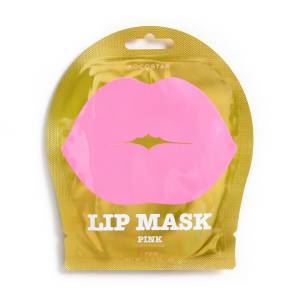 Kocostar: Гидрогелевые патчи для губ с ароматом Персика (Розовые) (Lip Mask Pink Single Pouch (Pink)), 1 шт