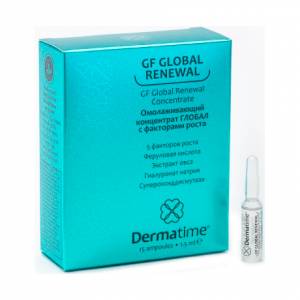 Dermatime: Омолаживающий концентрат Глобал с факторами роста (GF Global Renewal Concentrate)