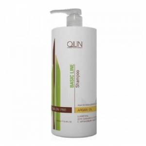 Ollin Professional Basic Line: Шампунь для сияния и блеска с аргановым маслом (Argan Oil Shine & Brilliance Shampoo), 750 мл