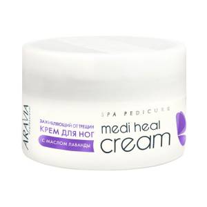 Aravia Professional: Регенерирующий крем от трещин с маслом лаванды «Medi Heal Cream», 150 мл