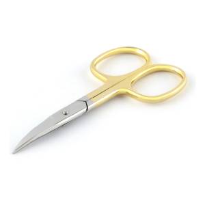 Metzger: Ножницы для ногтей изогнутые позолоченные (NS-712-HG(CVD))