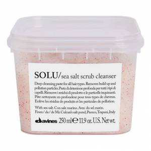 Davines Solu: Скраб с морской солью (Sea Salt Scrub Cleanser), 250 мл