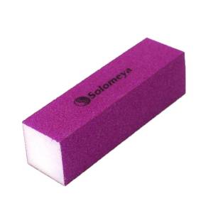 Solomeya: Блок-шлифовщик для ногтей фиолетовый (Puprle Sanding Block 1739)
