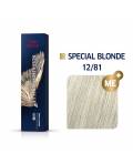 Wella Koleston Perfect ME+ Special Blonde: Крем краска (12/81 Белое золото), 60 мл