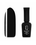 IQ Beauty: Гель-лак для ногтей каучуковый #002 Blacke snow (Rubber gel polish), 10 мл