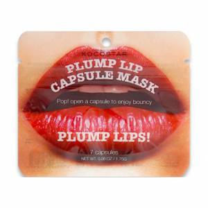 Kocostar: Капсульная Сыворотка для увеличения объема губ (Plump Lip Capsule Mask Pouch)
