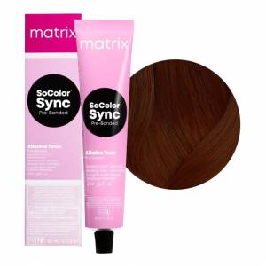 Matrix Color Sync: Краска для волос 6BC темный блондин коричнево-медный (6.54), 90 мл