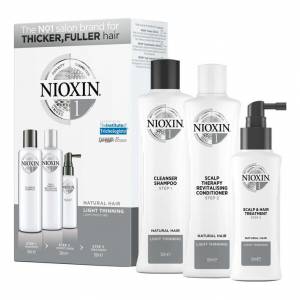 Nioxin Система 1: Набор XXL (шампунь 300 мл, кондиционер 300 мл, маска 100 мл)