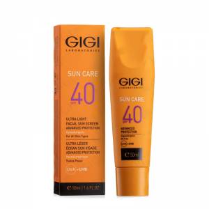GiGi Sun Care: Эмульсия легкая увлажняющая защитная SPF 40 (Ultra Light SPF 40), 50 мл
