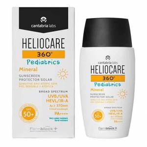 Heliocare: Минеральный фотопротектор для детей SPF 50+ (360º Pediatrics Mineral Sunscreen SPF 50+), 50 мл
