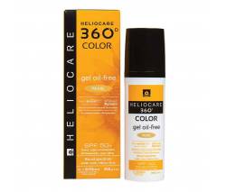 Heliocare: Тональный солнцезащитный гель с SPF 50+, жемчужный (360º  Color Gel Oil-Free Pearl), 50 мл