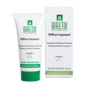 Cantabria Labs Biretix: Очищающий скраб-эксфолиант для кожи с акне (Micropeel Purifying Exfoliant Treatment), 50 мл