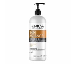 Epica Skin Balance: Кондиционер, регулирующий работу сальных желез с экстрактом кипрея, солями цинка и бетаином, 1000 мл
