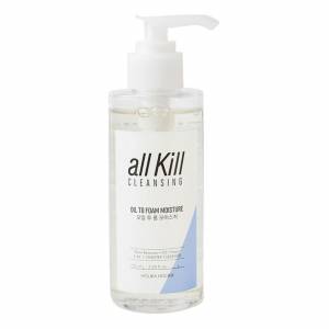Holika Holika All Kill: Очищающее гидрофильное масло-пенка увлажняющее (Cleansing Oil To Foam Moisture), 155 мл